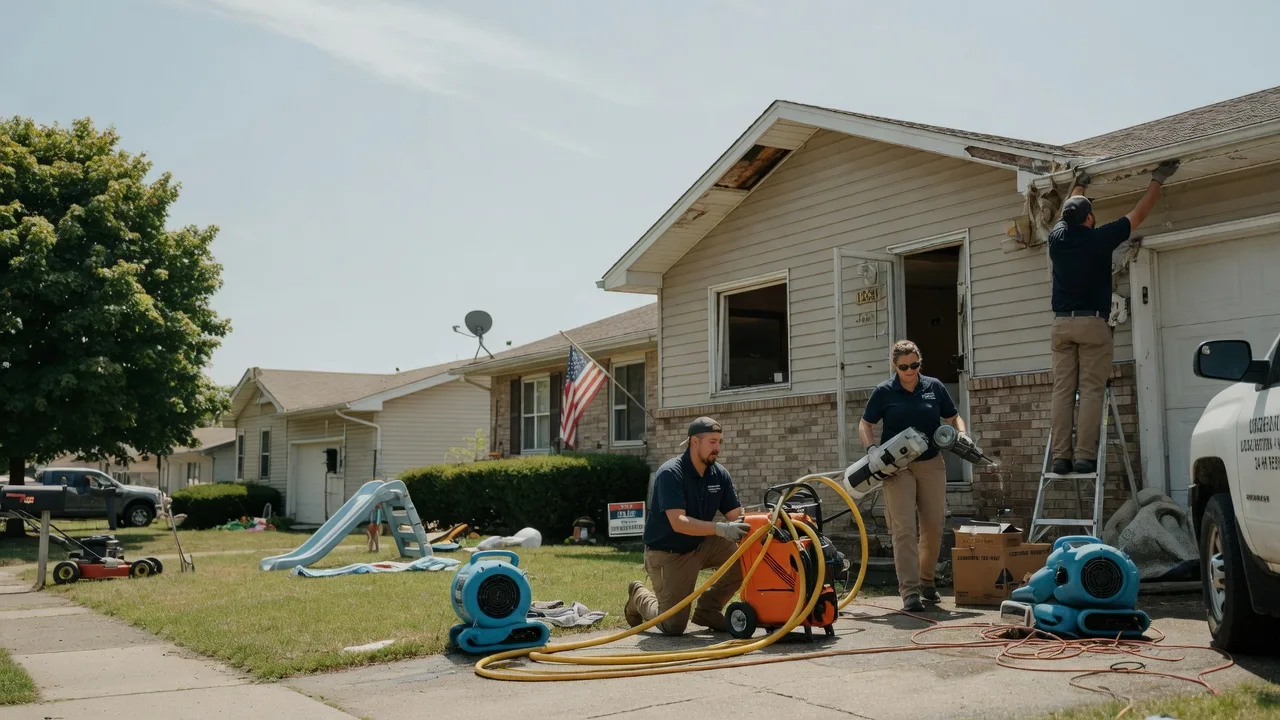 Water Damage Restoration in Hillsdale, IL near me